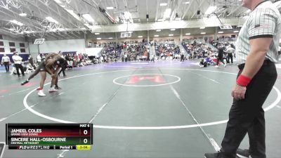 184 lbs Semifinal - Jameel Coles, Grand View (Iowa) vs Sincere Hall-osbourne, Central Methodist