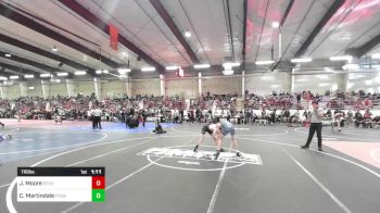 116 lbs Round Of 32 - James Moore, Stout Wrestling Academy vs Connor Martindale, Four Corners Underground