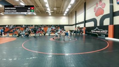 190B Round 5 - Gideon Cyrus, Dubois vs Jaxon Hauck, Lockwood (Billings)