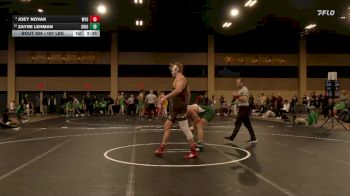 197 lbs Quarters - Joey Novak, Wyoming vs Zayne Lehman, Ohio