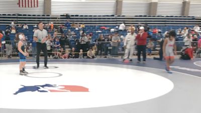 77 lbs Quarters - Dawson Bittinger, Michigan Revolution Wrestling Club vs Ryland Hendricks, Roncalli Wrestling Foundation