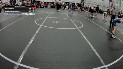 84 lbs Round 3 (6 Team) - Tate Odell, CTWHALE vs Adam Hagenbuch, Revival