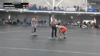 141 lbs Consi Of 16 #2 - Mason Gibson, Rutgers vs Landen Duncan, Kent State