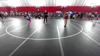 165 lbs Round 2 - Kylie Williams, Brown Deer Jr Falcons Wrestling Club vs Trinity Cothran, Stateline Stingers Wrestling Club