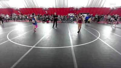 165 lbs Round 2 - Kylie Williams, Brown Deer Jr Falcons Wrestling Club vs Trinity Cothran, Stateline Stingers Wrestling Club