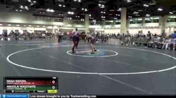 195 lbs Round 1 (10 Team) - Noah Wenzel, Dakota Wrestling Nation vs Nikkolai Wagstaffe, Cowboy Forever