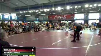 45 lbs 2nd Wrestleback (16 Team) - Eli Sullivan, Stronghold - Gold vs Kooper Carrasco, NOLA Gold