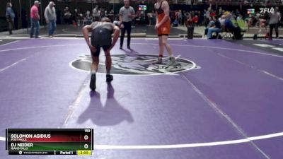 150 lbs Champ. Round 1 - Dj Neider, Idaho Falls vs Solomon Agidius, Post Falls