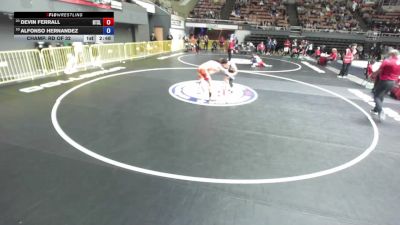 138 lbs Champ. Rd Of 32 - Devin Ferrall, Beat The Streets - Los Angeles vs Alfonso Hernandez