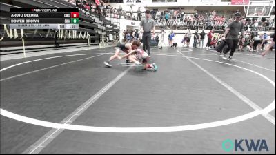 58 lbs Quarterfinal - Aruto DELUNA, CacheWrestlingClub vs Bowen Brown, Shelton Wrestling Academy