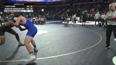 190 lbs Consi Of 16 #2 - Lolo Clark, Clovis (CS) vs Darius De Guzman-De Asis, South San Francisco (CC)