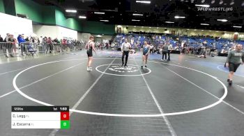 120 lbs Consi Of 64 #2 - Clint Legg, FL vs Jordan Escarra, FL