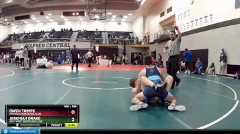 145 lbs Cons. Round 7 - Owen Trimpe, Franklin Wrestling Club vs Jeremiah Drake, Indy West Wrestling Club