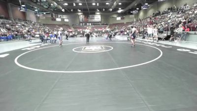2A 157 lbs Champ. Round 1 - Alexander Williams, Beaver vs Kash Bowerbank, Utah Military Academy Hillfield