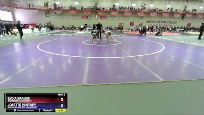 160 A Cons. Round 3 - Josette Partney, Missouri Baptist University vs Lydia Krauss, McKendree University