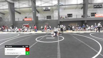 175 lbs Quarterfinal - Luke Sincock, Mat Demon WC vs Joel Christopherson, Punisher Wrestling