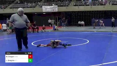 40 lbs Consi Of 8 #2 - Madison Dragon, Ambler, PA vs Lukas Gregula, Pittsburgh, PA