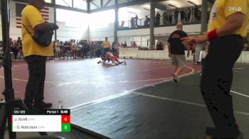 124-129 lbs Champ. Round 1 - Owen Robinson, Clifton Central vs Joseph Guidi, Naperville North