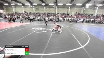 144 lbs Semifinal - Daniel Martinez, Alamosa vs Santiago Medrano, Wlv Jr Wrestling