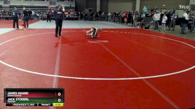 80 lbs Quarterfinal - James Hoard, Grand Rapids vs Jack Stoderl, Perham