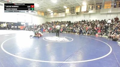 165 lbs Cons. Round 1 - David Roman, Corona vs Jacob Ramirez, El Modena