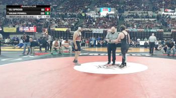 3rd Place Match - Eli Spross, Darby vs Julian Powell, Chinook