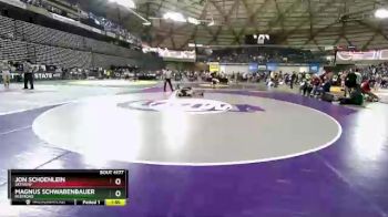 4A 160 Quarterfinal - Jon Schoenlein, Skyview vs Magnus Schwabenbauer, Redmond