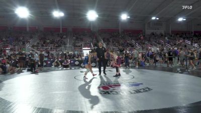 135 lbs Champ. Round 1 - Madelynn McClements, Beat The Streets Chicago-Midway vs Bella Hughes, MPOWER Girls Wrestling Club
