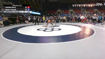 126 lbs Semis - Antonio Mills, GA vs Brady Collins, WI