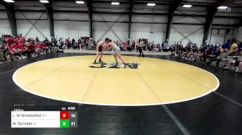 285 lbs Quarterfinal - Lucas Wilson-Wuestefeld, Worcester Polytechnic vs Mason Sprinkel, Norwich