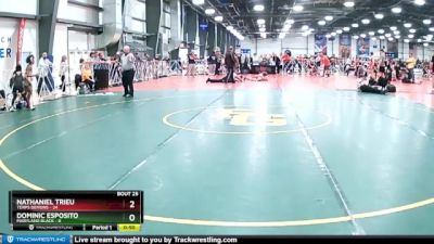 96 lbs Rd# 10- 4:00pm Saturday Final Pool - Dominic Esposito, Maryland Black vs Nathaniel Trieu, Terps Demons