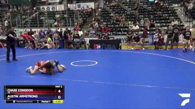 78 lbs Semifinal - Chase Congdon, VA vs Austin Armstrong, ID