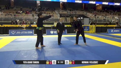 Norman J Velazquez vs Yuta Asano Tamura 2025 Pan Jiu Jitsu IBJJF Championship