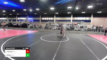 98 lbs Consi Of 16 #2 - Landon Pierson, Outlaws WC vs Joseph Bajza, Bald Eagle