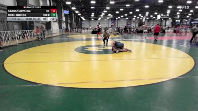 160 lbs Rr Rnd 3 - Keagan Alvarez, The Tribe vs Noah Goings, Team Nebraska