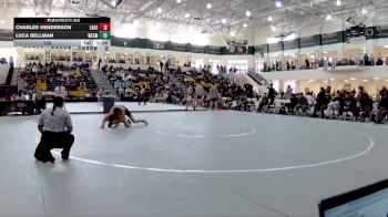 120 lbs Quarters & 1st Wb (16 Team) - Luca Bellman, Westminster Schools vs Charles Henderson, Eastside Hs
