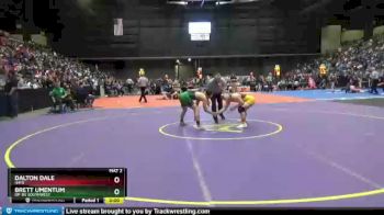 5A - 160 lbs Champ. Round 1 - Brett Umentum, OP-BV Southwest vs Dalton Dale, Hays