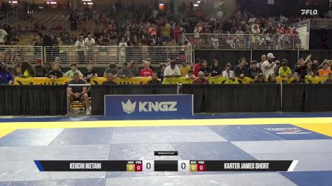 Karter James Short vs Keiichi Iketani 2025 Pan Kids Jiu-Jitsu IBJJF Championship