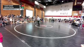 106 lbs Champ. Round 1 - Brekkun Eslick, Green River vs Canon Horner, Natrona County