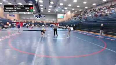 120 lbs Champ. Round 1 - Brandon Pattillo, CW College Park vs Azzam Nasser, McKinney