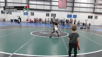 70 lbs Semifinal - Amen Hosch, Salisbury vs Cinch Workman, North Carolina Wrestling Facto