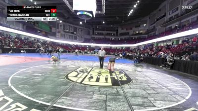 152 lbs Quarterfinal - AJ Moe, Rocky Mountain vs Sitka Rabdau, Vallivue
