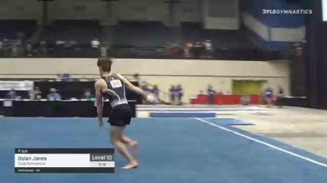 Dylan Jones - Floor, Eyas Gymnastics - 2021 USA Gymnastics Development Program National Championships