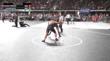 G 165 lbs Champ. Round 1 - Lillian Hutto, Acadiana Girls vs Elaina Fuentas, Belle Chasse Girls