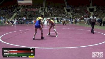 138 lbs Cons. Round 3 - Walker Holder, Fairhope vs Kaiden Deleon, Daphne