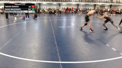 Silver 133 lbs Champ. Round 1 - Tristan Mosack, Eureka vs Isaiah Maldonado, North Iowa Area Community College