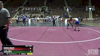 5A 150 lbs Cons. Round 2 - Carl Bell, Beauregard HS vs Esmer Bravo, Valley High School