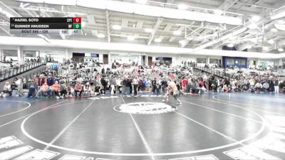 126 lbs Cons. Round 6 - Gunner Knudsen, West Field vs Haziel Soto, Capital