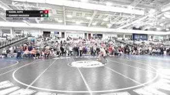 126 lbs Cons. Round 6 - Gunner Knudsen, West Field vs Haziel Soto, Capital