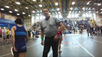 135 lbs Champ. Round 1 - Sophia Gonzalez, Attack vs Amelia Mcknight, Lincoln High School